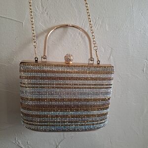 Rhinestone Evening Elegant Handbag